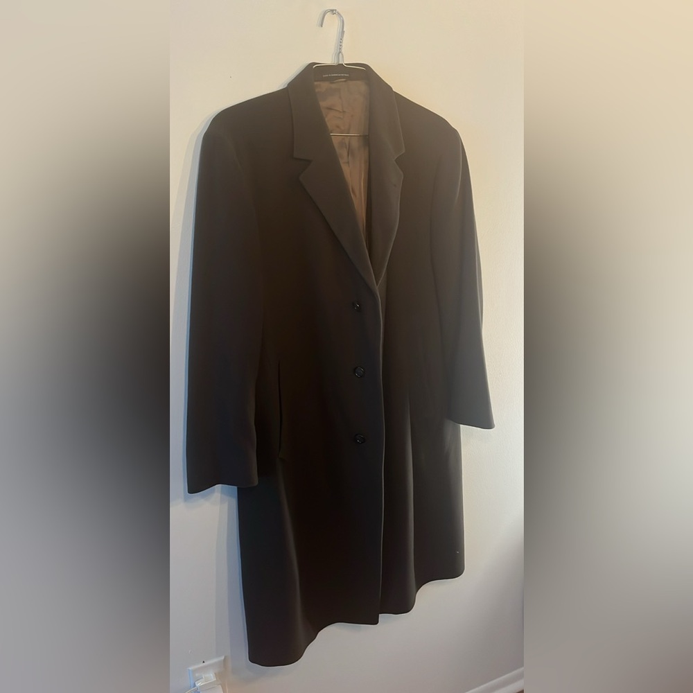 Large long winter coat